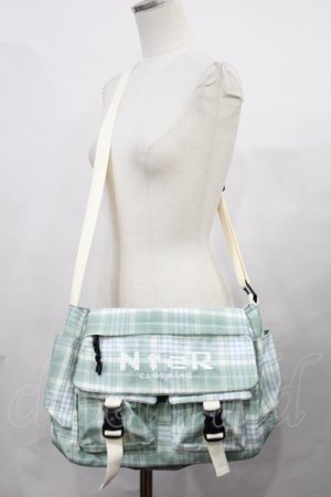 画像: NieR Clothing / 6POCKET SHOULDER BAG  グリーン H-24-08-03-1035-PU-BG-KB-ZH