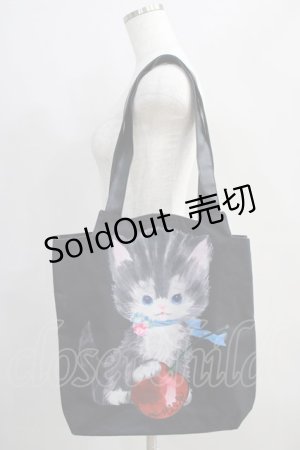 画像: MILK / MILK CHERRY CAT BAG  黒 H-24-08-06-018-ML-BG-KB-ZH