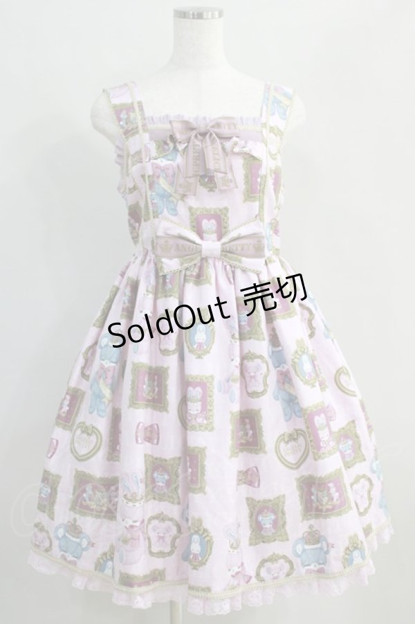 画像1: Angelic Pretty / Dolls Collectionジャンパースカート Free ピンク H-24-08-07-1008-AP-OP-NS-ZH (1)