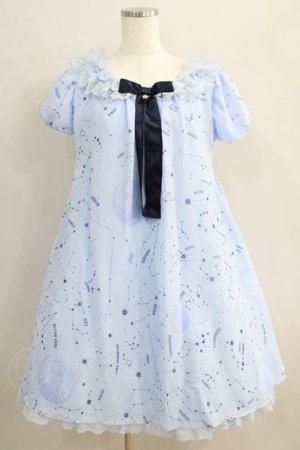 画像: Angelic Pretty / Cosmicワンピース Free サックス H-24-08-11-1002-AP-OP-NS-ZH