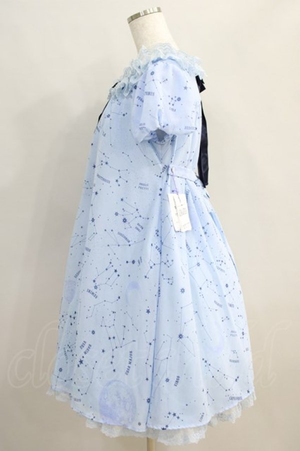 画像2: Angelic Pretty / Cosmicワンピース Free サックス H-24-08-11-1002-AP-OP-NS-ZH (2)