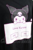 画像3: Candy Stripper / LOVE KUROMI L/S TEE  黒 H-24-08-11-035-PU-TO-KB-ZH (3)