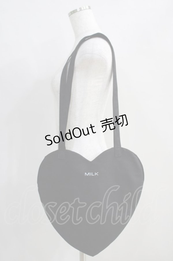 画像1: MILK / Love Bag  スイートブラック H-24-08-14-053-ML-BG-KB-ZH (1)