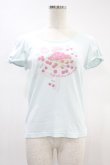 画像1: BABY,THE STARS SHINE BRIGHT / Cherry Cherry Fallin'cherry 半袖Tシャツ Free サックス H-24-08-15-052-BA-TO-NS-ZH (1)