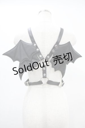 画像: KILL STAR / Fly Away Harness  黒 H-24-08-15-1020-SL-ZA-KB-ZH