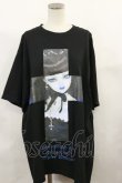 画像1: Moi-meme-Moitie / Moi-meme-Moitie×SuperDollfie CollaborationTシャツ XXL 黒 H-24-08-16-1031-MO-TO-KB-ZH (1)