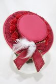 画像2: Angelic Pretty / Dream Rose Hat  レッド H-24-08-20-1008-AP-AC-NS-ZH (2)