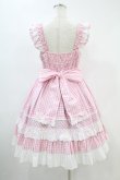 画像2: Angelic Pretty / Sweetフリルジャンパスカート Free ピンク H-24-08-20-1024-AP-OP-NS-ZH (2)