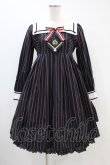 画像1: Angelic Pretty / Universityワンピース Free ブラック H-24-08-20-1025-AP-OP-NS-ZH (1)