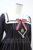 画像4: Angelic Pretty / Universityワンピース Free ブラック H-24-08-20-1025-AP-OP-NS-ZH (4)