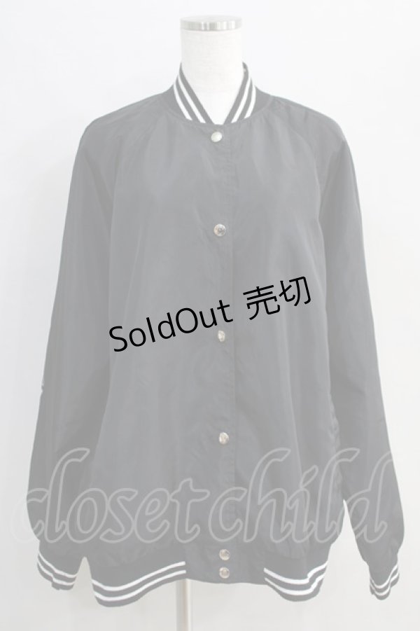 画像1: NieR Clothing / LIGHT BLOUSON JACKET  黒 H-24-08-21-050-PU-JA-KB-ZT063 (1)