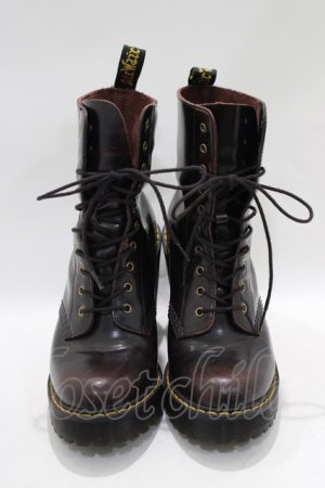 画像: Dr.Martens （Getta Grip） / SEIRENE KENDRA 10EYE BOOT UK5（約24cm） チェリーレッド H-24-08-21-075-PU-SH-KB-ZT171