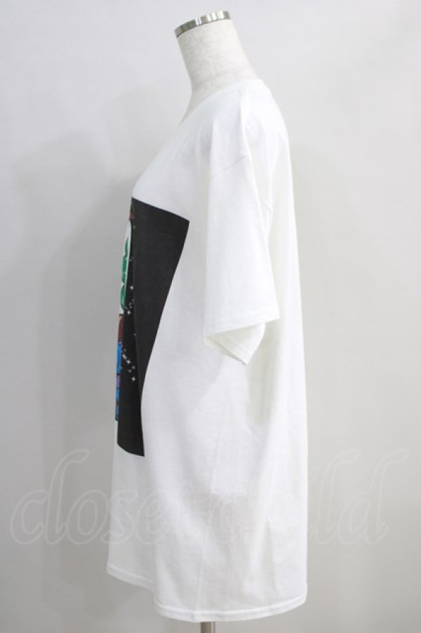 画像2: NieR Clothing / プリント半袖CUTSEW XL 白 H-24-08-21-1027-PU-TO-KB-ZT307 (2)