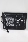 画像2: KILL STAR / Toiletry bag  黒 H-24-08-25-070-SL-BG-KB-ZH (2)