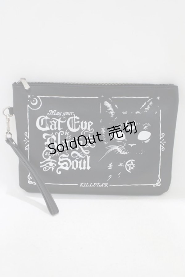 画像2: KILL STAR / Toiletry bag  黒 H-24-08-25-070-SL-BG-KB-ZH (2)