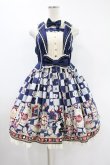 画像1: Angelic Pretty / Magical Night Theaterジャンパースカート Free ネイビー H-24-08-28-018-AP-OP-NS-ZH (1)