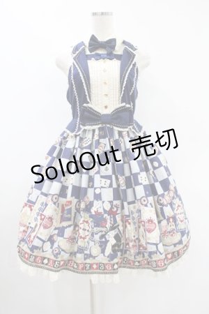 画像: Angelic Pretty / Magical Night Theaterジャンパースカート Free ネイビー H-24-08-28-018-AP-OP-NS-ZH