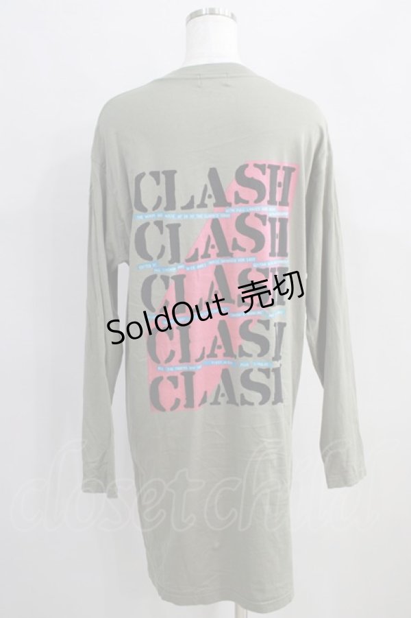 画像3: HYSTERIC GLAMOUR / THE CLASH/COMPLETE CONTROLワンピース  カーキ H-24-08-30-050-PU-OP-KB-ZH (3)