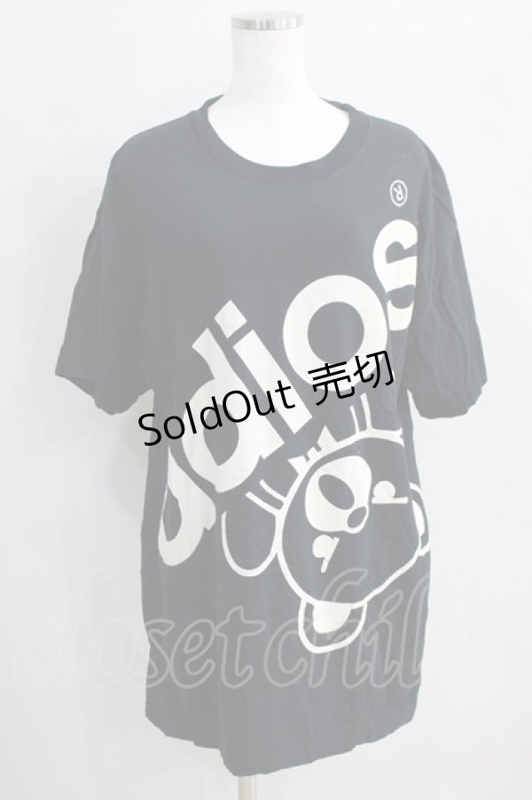 画像1: HYSTERIC GLAMOUR / BIG ADIOS BEAR オーバーサイズTシャツ  黒 H-24-08-30-067-PU-TO-KB-ZH (1)