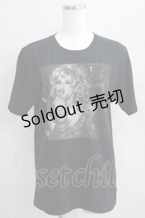 画像: HYSTERIC GLAMOUR / COURTNEY LOVE Tシャツ M 黒 H-24-08-30-071-PU-TO-KB-ZH