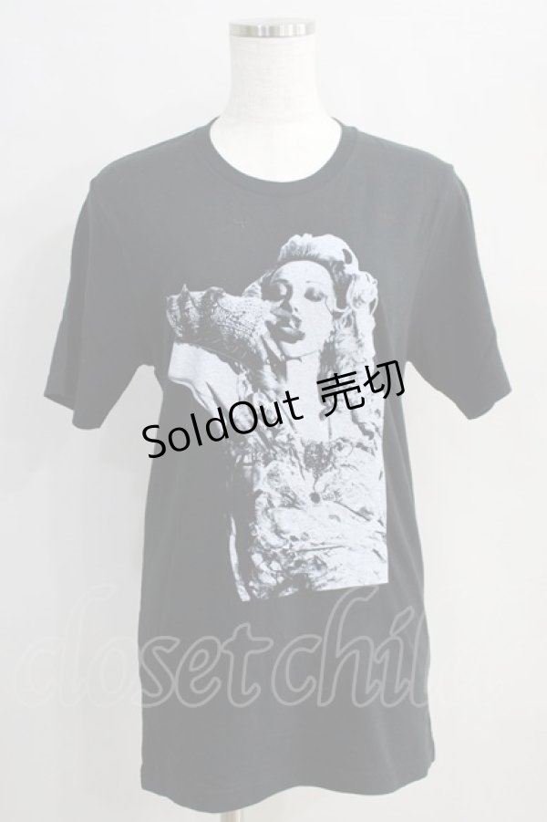 画像1: HYSTERIC GLAMOUR / COURTNEY LOVE Tシャツ M 黒 H-24-08-30-072-PU-TO-KB-ZH (1)