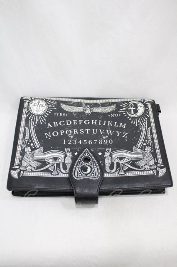 画像1: Restyle / OUIJA BOARD BAG  黒 H-24-09-03-1001-GO-BG-KB-ZH (1)