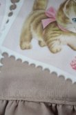 画像6: Emily Temple cute / Kitten Stamp Collectionロングワンピース M モカ H-24-09-03-1013-ET-OP-KB-ZH (6)