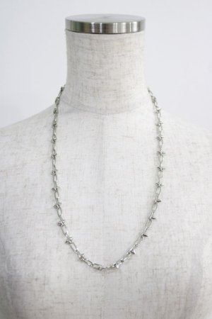 画像: MILKBOY / SMALL STUDS NECKLACE  シルバー H-24-09-04-060-MB-AC-KB-ZH