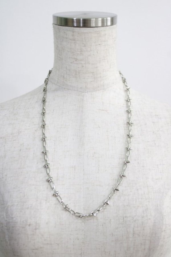 画像1: MILKBOY / SMALL STUDS NECKLACE  シルバー H-24-09-04-060-MB-AC-KB-ZH (1)