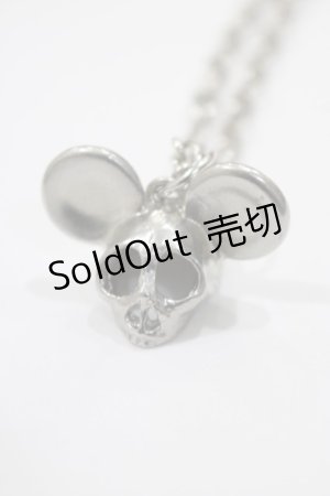 画像: MILKBOY / DEAD MOUSE NECKLACE  シルバー H-24-09-04-061-MB-AC-KB-ZH