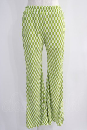 画像: Candy Stripper / EASY FLARE CHINA PANTS  ライトグリーン H-24-09-06-046-PU-PA-KB-ZH