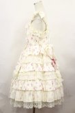 画像2: Angelic Pretty / ファンシーローズジャンパースカート Free オフ H-24-09-07-1004-AP-OP-NS-ZH (2)