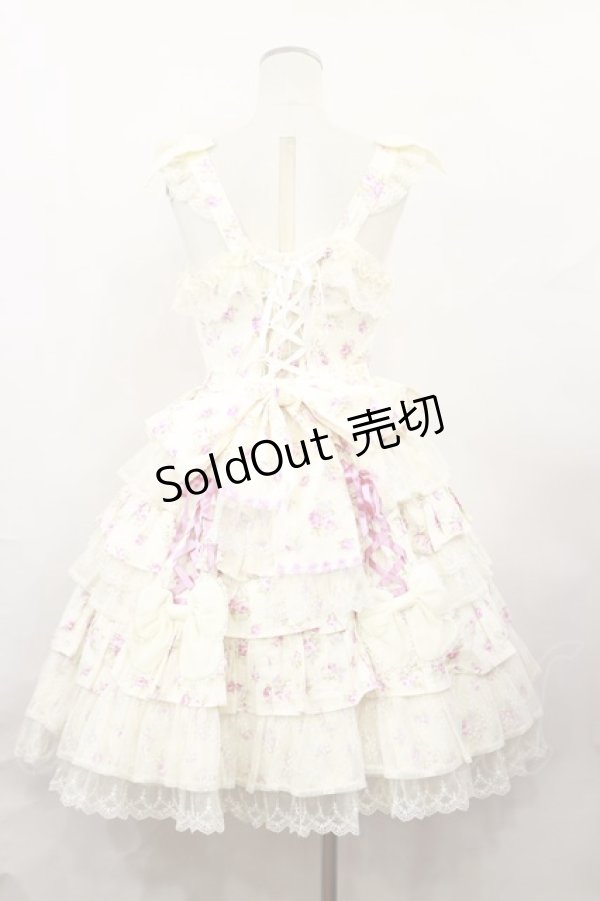 画像3: Angelic Pretty / ファンシーローズジャンパースカート Free オフ H-24-09-07-1004-AP-OP-NS-ZH (3)