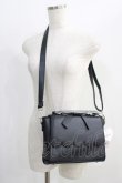 画像1: Ank Rouge / スカラップ3WAY BAG  ブラック H-24-09-09-008-CA-BG-NS-ZH (1)