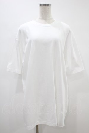 画像: NieR Clothing / プリント半袖CUTSEW XL 白 H-24-09-10-1046-PU-TO-KB-ZT304