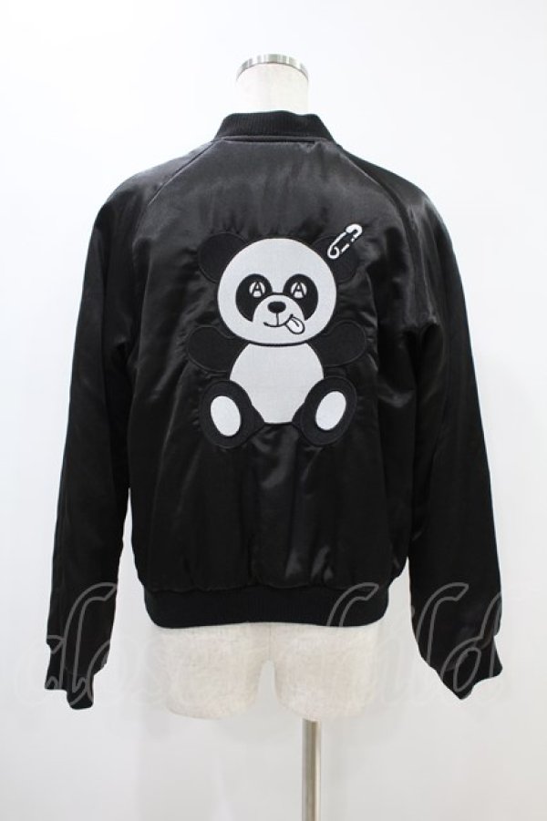 画像2: Candy Stripper / ANARCHY PEPE SOUVENIR JACKET S 黒 H-24-09-10-1059-PU-JA-KB-ZH (2)