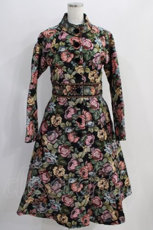 画像: Juliette et Justine / La Sculpture de la Rose Coat 2 ブラック H-24-09-11-1052-CL-CO-NS-ZH