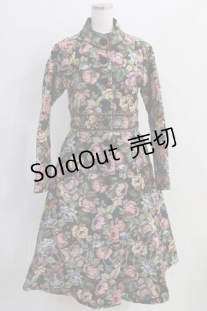 画像: Juliette et Justine / La Sculpture de la Rose Coat 2 ブラック H-24-09-11-1052-CL-CO-NS-ZH