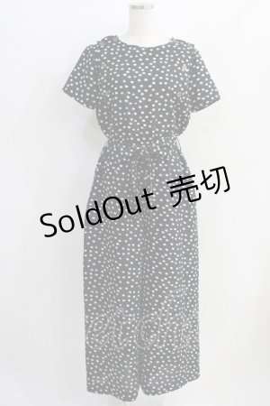 画像: LEBECCA boutique / コステロを歩くサロペット Free ブラック H-24-09-11-1062-EL-OP-NS-ZH