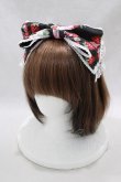 画像1: Angelic Pretty / おめかしBerryカチューシャ  ブラック H-24-09-11-1015-AP-AC-NS-ZH (1)