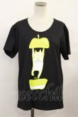 画像1: MINT NeKO / プリントTシャツ  黒 H-24-09-11-030-HN-TO-KB-ZH (1)