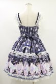 画像2: Angelic Pretty / Marine Kingdomティアードジャンパースカート Free ネイビー H-24-09-12-072-AP-OP-NS-ZH (2)