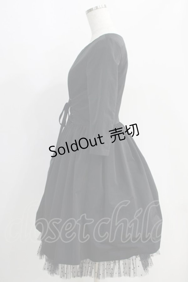 画像2: MILK / Truss dress  ブラック H-24-09-13-039-ML-OP-KB-ZH (2)