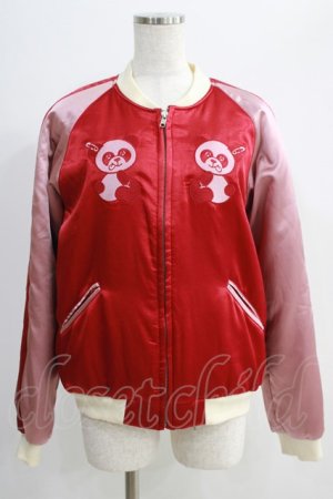 画像: Candy Stripper / ANARCHY PEPE SOUVENIR JACKET  レッド H-24-09-13-069-PU-JA-KB-ZH