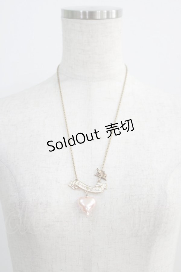 画像3: Q-pot. / Q-pid Sweetheart Necklace  ピンク H-24-09-20-035-QP-AC-KB-ZH (3)