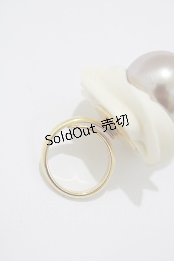 画像3: Q-pot. / Fresh Brown Pearl Jewel Whip Ring   H-24-09-20-028-QP-AC-KB-ZH (3)