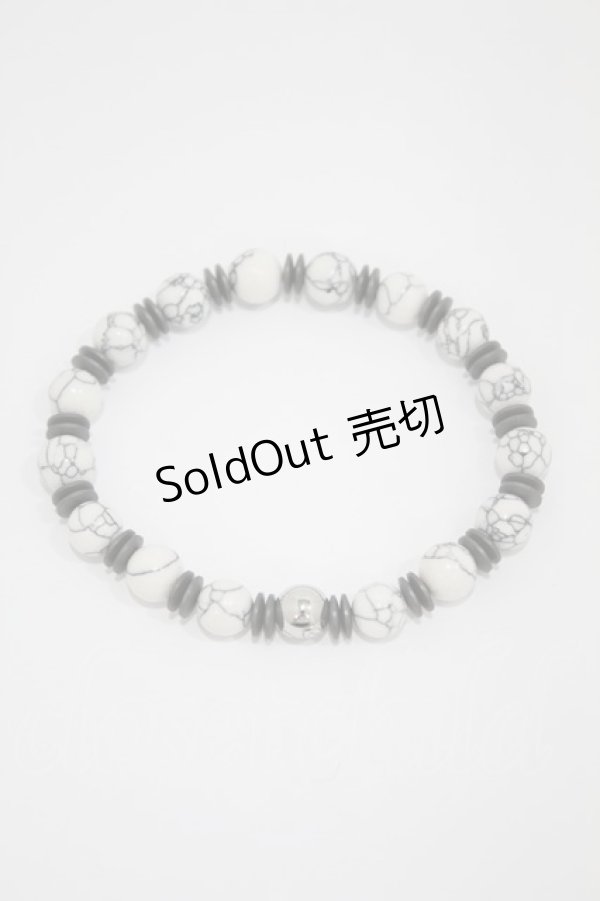 画像1: NieR Clothing / STONE BRACELET   H-24-09-24-1035-PU-AC-KB-ZT271 (1)