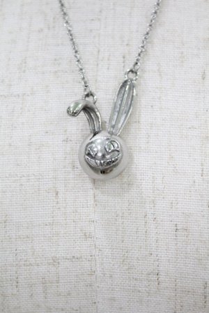 画像: NieR Clothing / BUNNY 3D PENDANT  シルバー H-24-09-24-1041-PU-AC-KB-ZT271