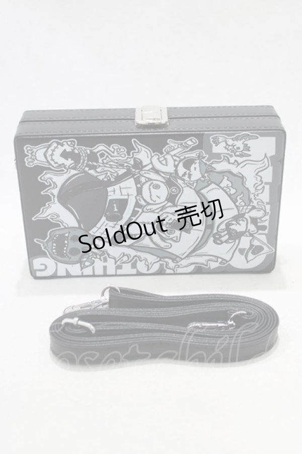 画像1: NieR Clothing / NieR COMIC MINI SHOULDER BAG  ブラック H-24-09-27-001-PU-BG-KB-ZH (1)