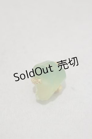 画像: Q-pot. / 琥珀糖ピアス - Mint H-24-09-29-007-QP-AC-KB-ZH